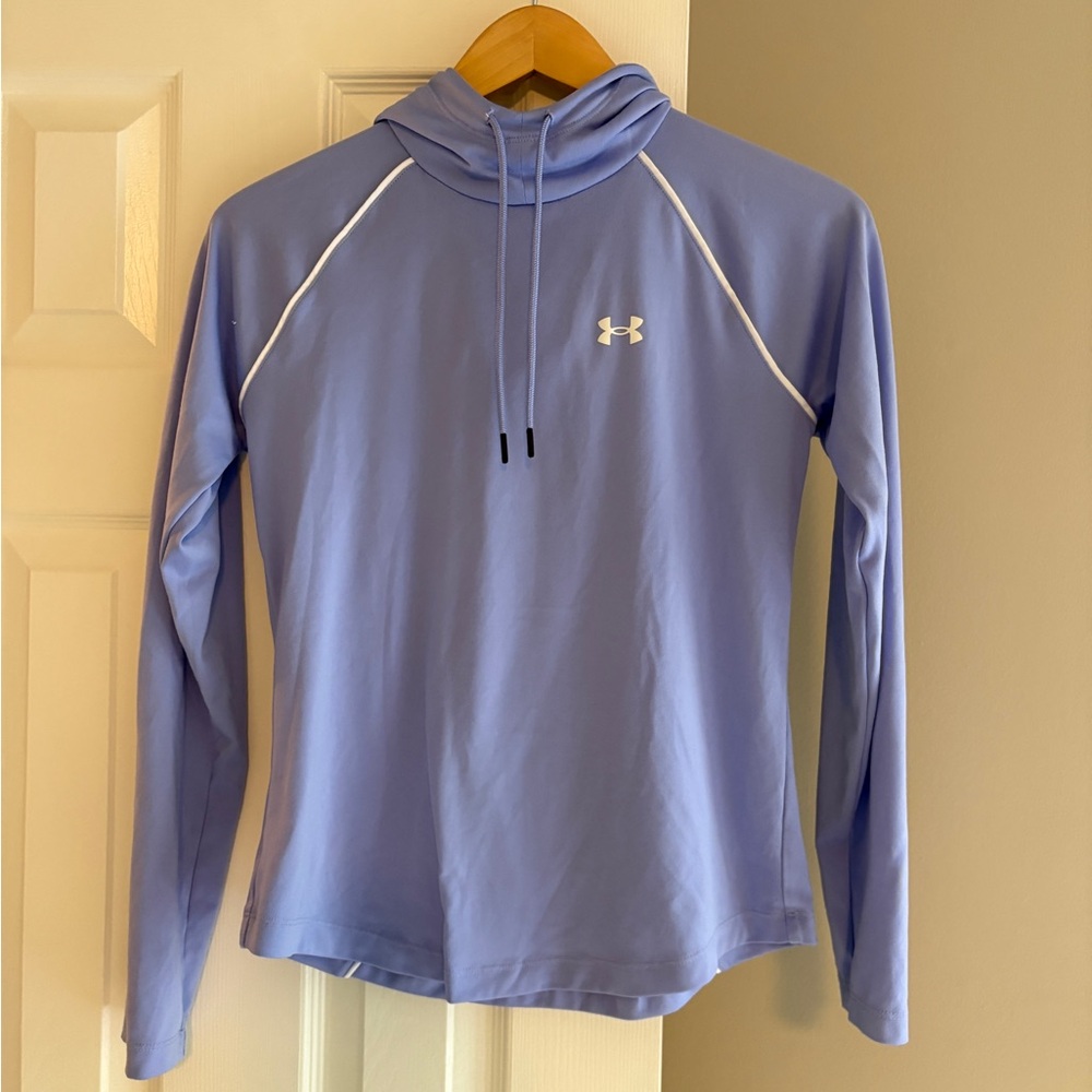 Under Armour Lavender Pullover with White Accents Small